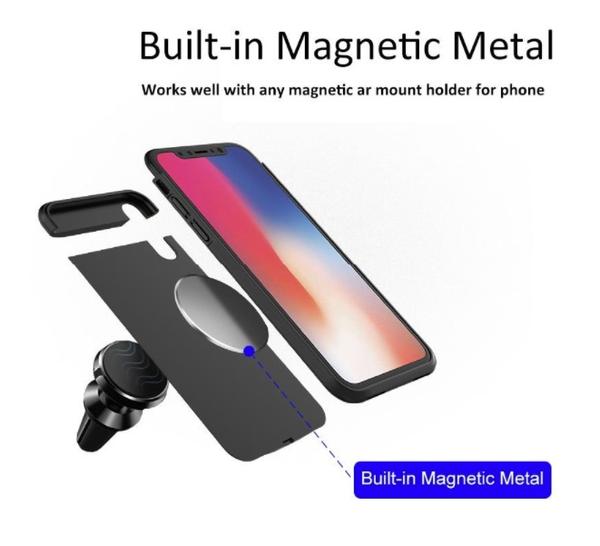 iPhone XS MAX POWER X Battery Case 5000mAh With Magnetic Kickstand