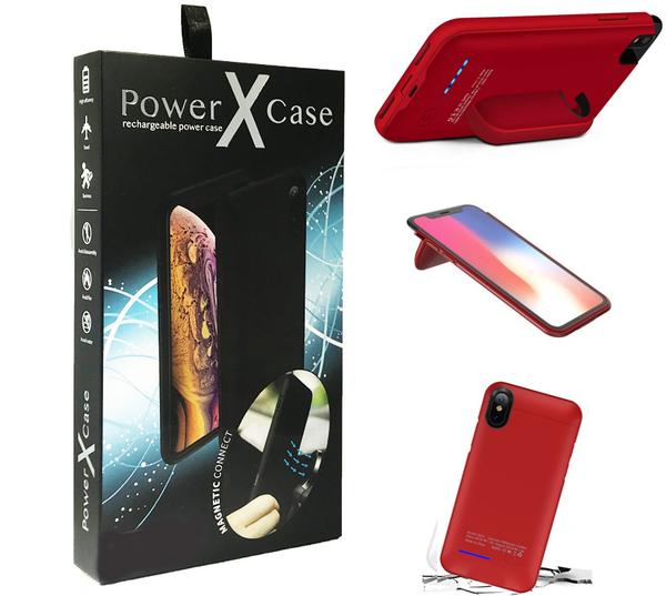 iPhone XS MAX POWER X Battery Case 5000mAh With Magnetic Kickstand
